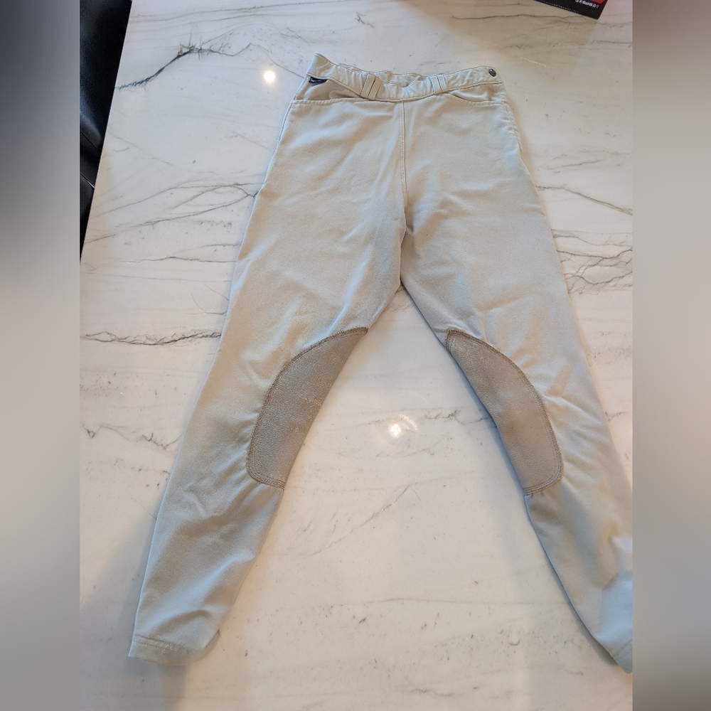 Women's Beige Riding/Casual Pants - Neutral Comfort
